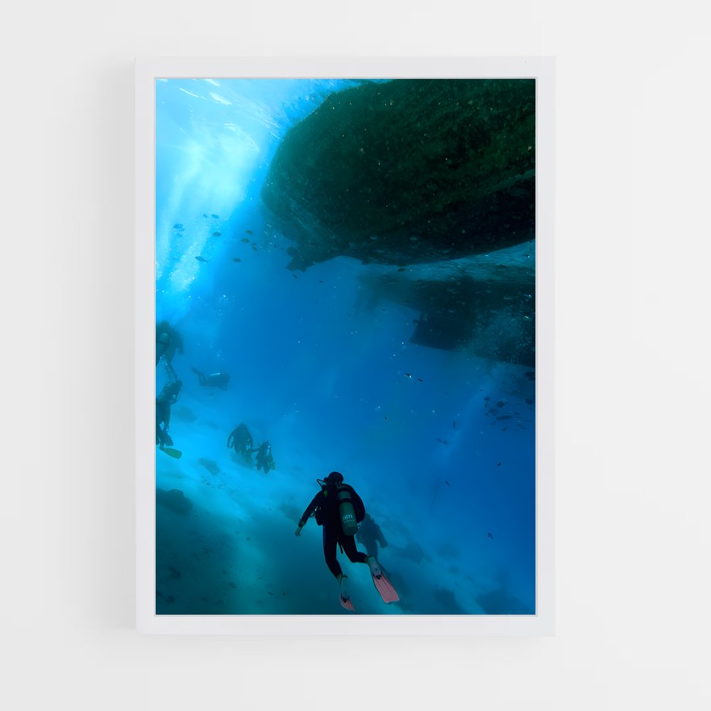 Poster Red sea – affiche Plongée sous-marine (vue 3)